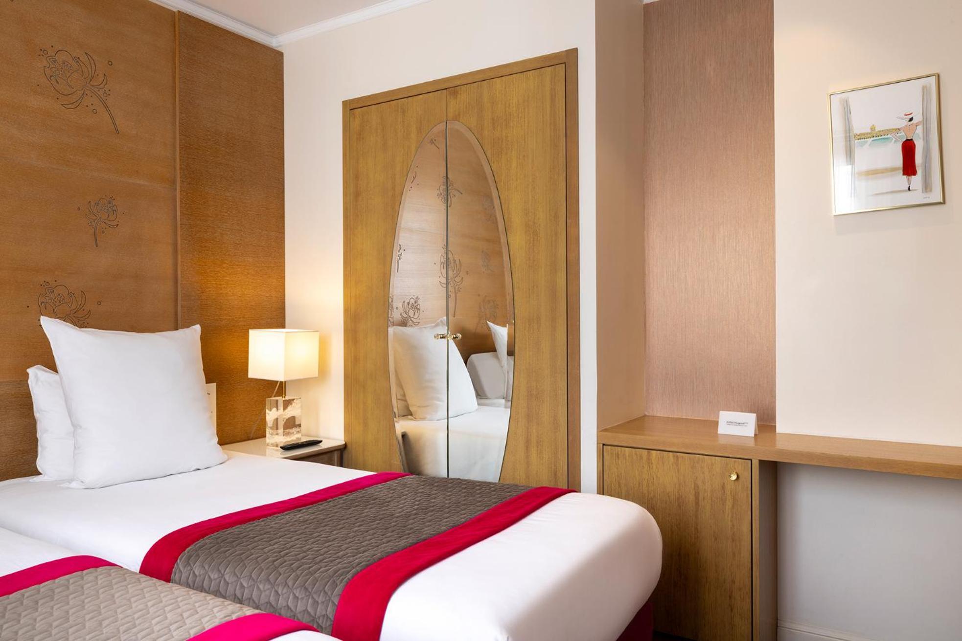 Hotel Muguet Paris Bagian luar foto